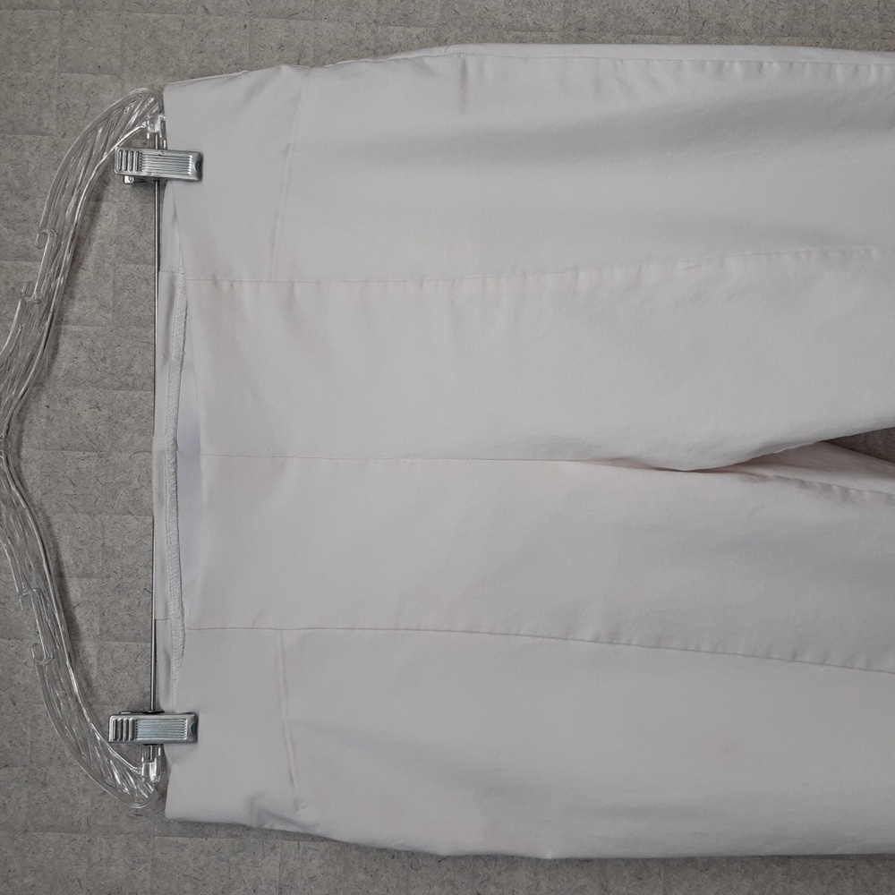 Chico's So Slimming White Stretch Ankle Pants - Picture 3 of 8